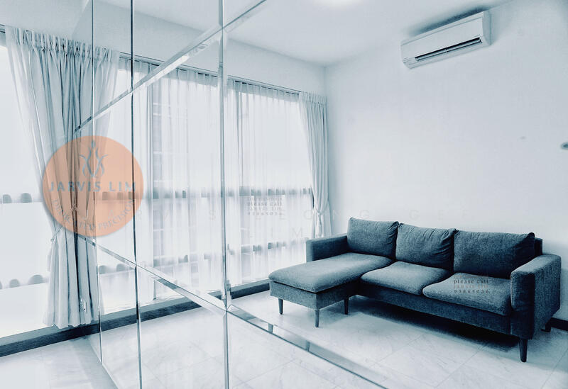 Living Space (Furniture shown for space reference only)