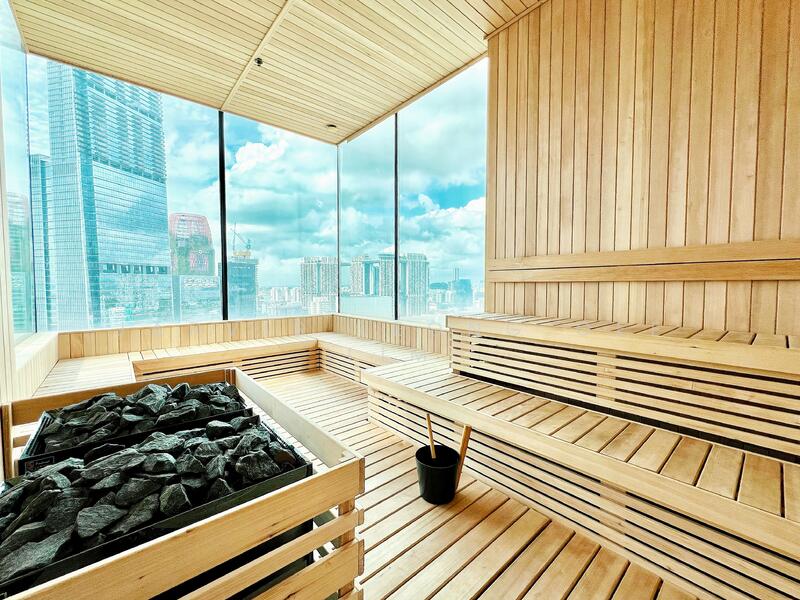 Perhaps the Sauna with the Best View in Singapore