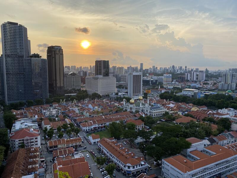 City Gate, 371 Beach Road, 1 Bedroom, 500 sqft, Apartment For Rent, by Marie D Lam, 23313159 - Beautiful sky scape  - PropertyGuru.com.sg