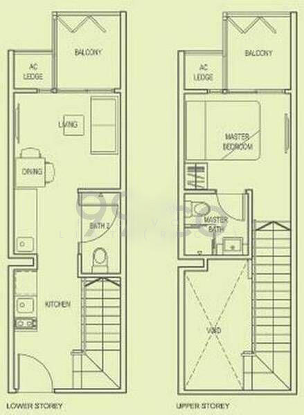 #1 Loft, 1 Lorong 24 Geylang, Studio, 200 sqft, Apartment For Rent, by Foo Voon Liat (Rick), 23315507 - PropertyGuru.com.sg