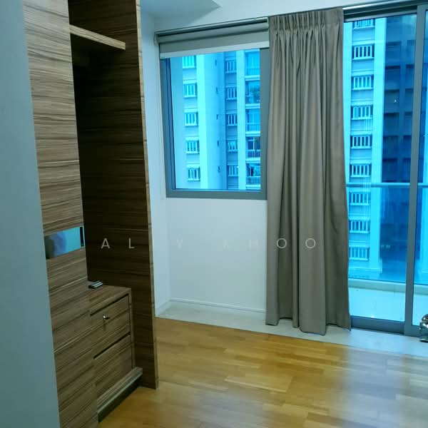 Thomson Grand, 23 Sin Ming Walk, 2 Bedrooms, 947 sqft, Condominium For Rent, by Ally Khoo, 23315725 - The Common Room with balcony - PropertyGuru.com.sg