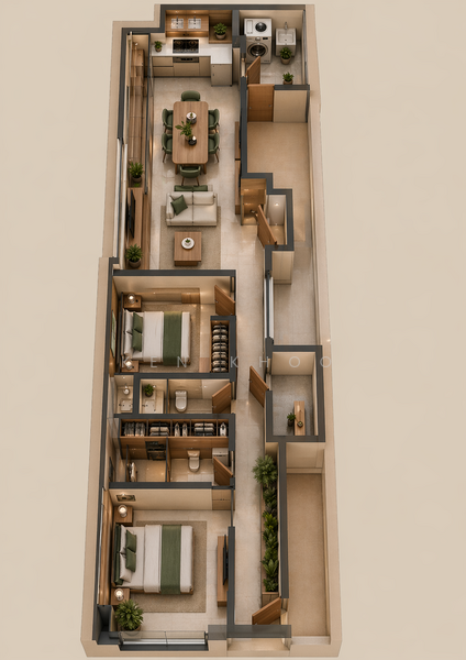 Scotts Highpark, 45 Scotts Road, 2 Bedrooms, 1,141 sqft, Condominium For Sale, by Ken Khoo, 23317532 - PropertyGuru.com.sg