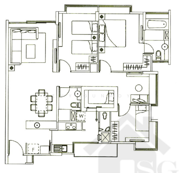 Kovan Melody, 33 Kovan Road, 3 Bedrooms, 1,270 sqft, Condominium For Rent, by Deny Gunady, 23318254 - PropertyGuru.com.sg