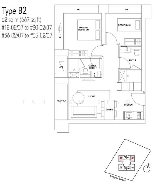 Skysuites @ Anson, 8 Enggor Street, 2 Bedrooms, 667 sqft, Condominium For Rent, by Yam Seng Tan, 23320577 - PropertyGuru.com.sg