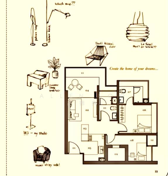 Gilstead TWO, 2 Gilstead Road, 2 Bedrooms, 774 sqft, Apartment For Rent, by Allen Loo, 23327782 - PropertyGuru.com.sg