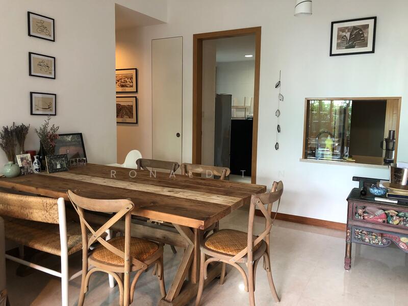 Furniture shown for staging only