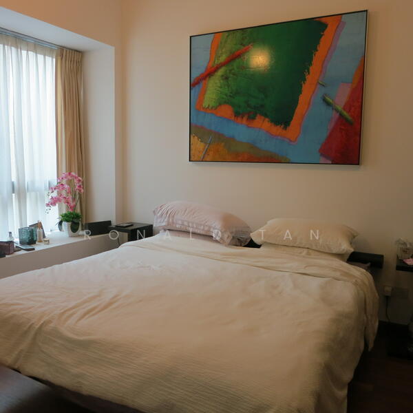 Furniture shown for staging only