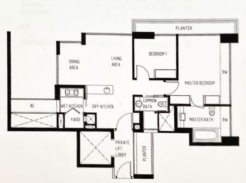 The Suites @ Central, 57B Devonshire Road, 2 Bedrooms, 1,076 sqft, Condominium For Rent, by Patsy Sim, 23334242 - PropertyGuru.com.sg