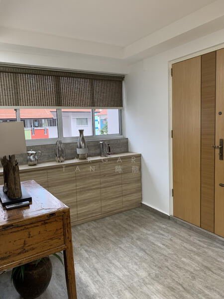 Entrance area to the unit