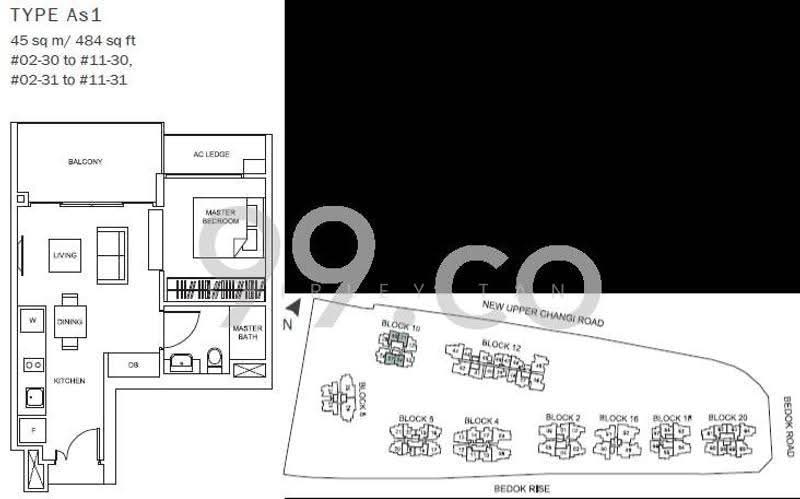 The Glades, 10 Bedok Rise, Bedok / Upper East Coast, 1 Bedroom, 484 sqft, Condominium For Sale, by Shirley Tan, 23339635 - PropertyGuru.com.sg