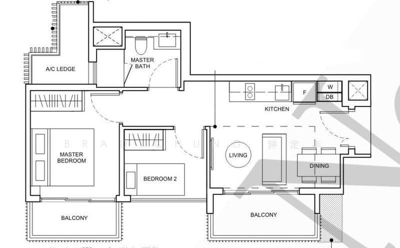 Forest Woods, Hougang / Punggol / Sengkang, 2 Bedrooms, 603 sqft, Condominium For Rent, by Brad Chung 钟定丰, 23351240 - PropertyGuru.com.sg