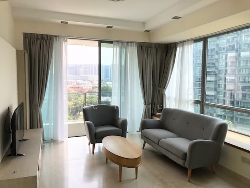 Park Infinia at Wee Nam, 2 Lincoln Road, Newton / Novena, 3 Bedrooms, 1,464 sqft, Condominium For Rent, by Chong Lay Guan, 23352650 - Living room with full-length sliding doors and planter box. Bright and airy - PropertyGuru.com.sg