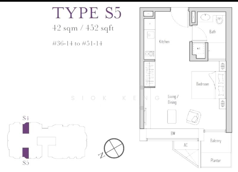 V on Shenton, 5 Shenton Way, Studio, 452 sqft, Condominium For Rent, by Siok Keng, 23354228 - PropertyGuru.com.sg