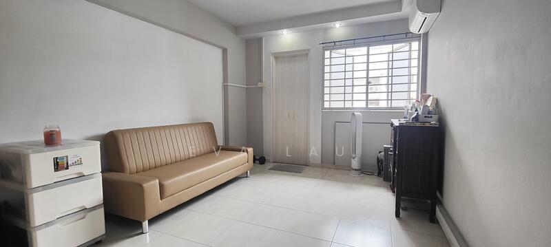 Master bedroom with attached toilet 