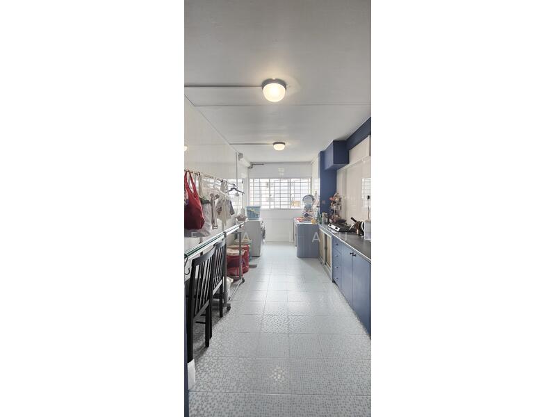 Wide and spacious kitchen