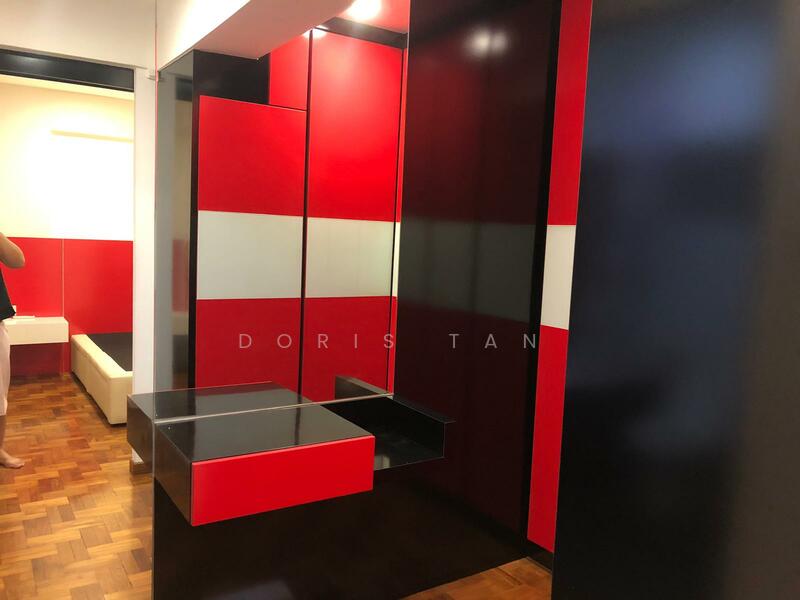 Master bedroom walk-in wardrobe