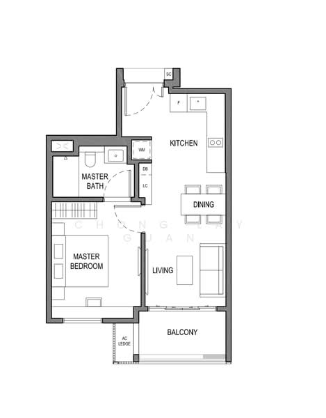 Parksuites, 18 Holland Grove Road, 1 Bedroom, 592 sqft, Condominium For Sale, by Chong Lay Guan, 23365434 - PropertyGuru.com.sg