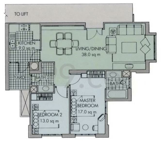 For Rent Mirage Tower