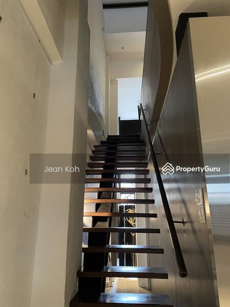 Stairs leading to Level 2