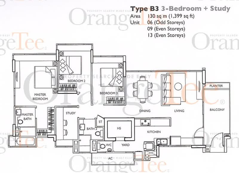The Esta, 33 Amber Gardens, 4 Bedrooms, 1,399 sqft, Condominium For Rent, by Jacq Ng, 23374211 - PropertyGuru.com.sg
