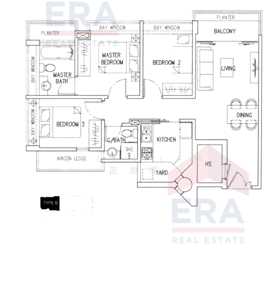 The Ariel, 31 Lorong 105 Changi, 3 Bedrooms, 990 sqft, Condominium For Rent, by Ellen Lam 蓝湘莹, 23378027 - PropertyGuru.com.sg
