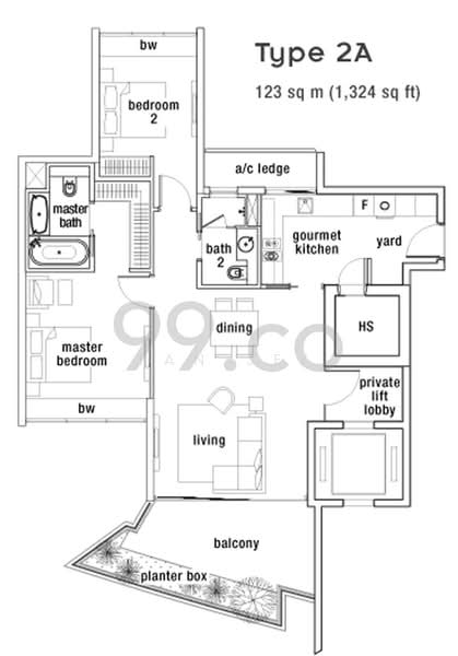 Volari, 12 Balmoral Road, 2 Bedrooms, 1,324 sqft, Condominium For Sale, by Tan Jez, 23379866 - PropertyGuru.com.sg