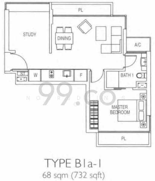 Citylights, 86 Jellicoe Road, 2 Bedrooms, 689 sqft, Condominium For Rent, by Nooruddin S G, 23384215 - PropertyGuru.com.sg