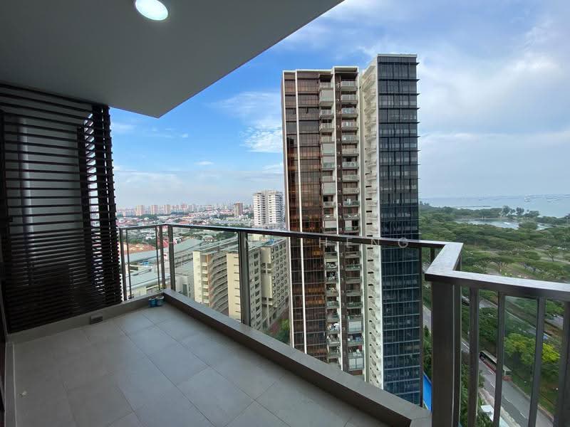 Seaside Residences, 10 Siglap Link, East Coast / Marine Parade, 1 Bedroom, 592 sqft, Condominium For Rent, by Sheena Heng, 23386355 - Balcony - PropertyGuru.com.sg