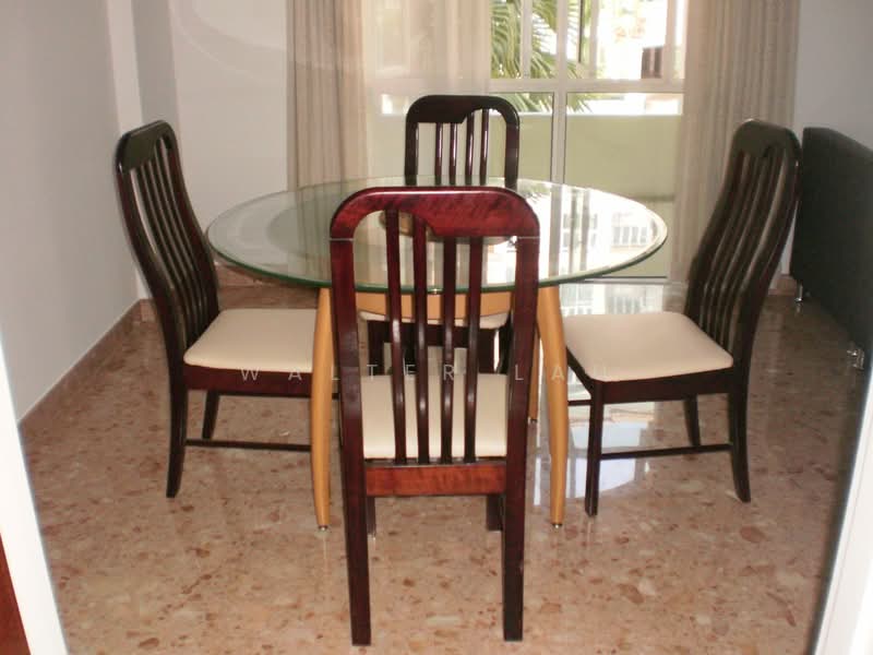 Estella Gardens, 21 - 27 Flora Road, 2 Bedrooms, 1,141 sqft, Condominium For Rent, by Walter Lau, 23389514 - definite Dinning area - PropertyGuru.com.sg