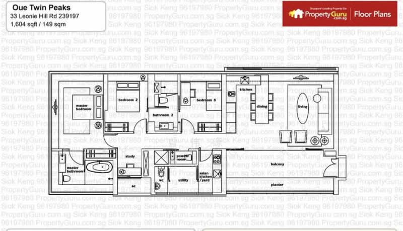 For Sale OUE Twin Peaks