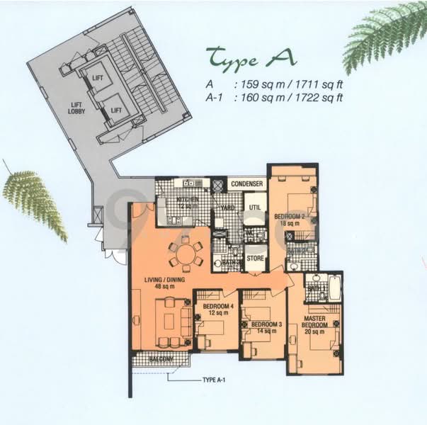 Hillview Green, 61 Hume Avenue, 4 Bedrooms, 1,711 sqft, Condominium For Rent, by Desmond Low, 23403947 - PropertyGuru.com.sg