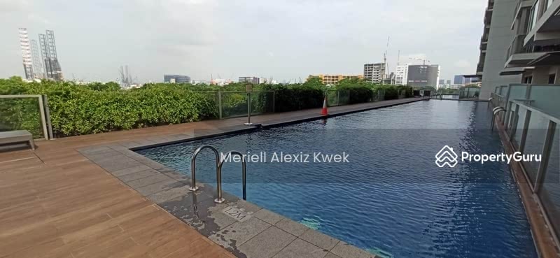 Another of the multiple pools in the development.