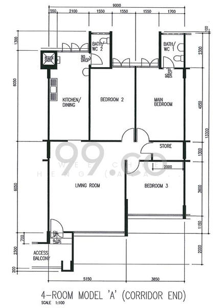 90 Tanglin Halt Road, 90 Tanglin Halt Road, Room Rental, 150 sqft, HDB Flat For Rent, by Wee Chye Heng (Alan Wee), 23409142 - PropertyGuru.com.sg