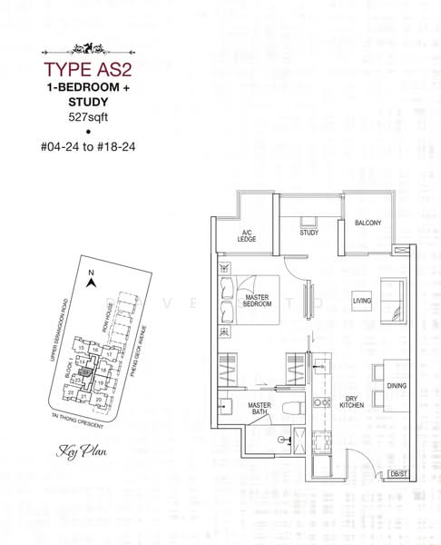 Sant Ritz, 1 Pheng Geck Avenue, 1 Bedroom, 527 sqft, Condominium For Rent, by Dave Sito, 23447576 - PropertyGuru.com.sg