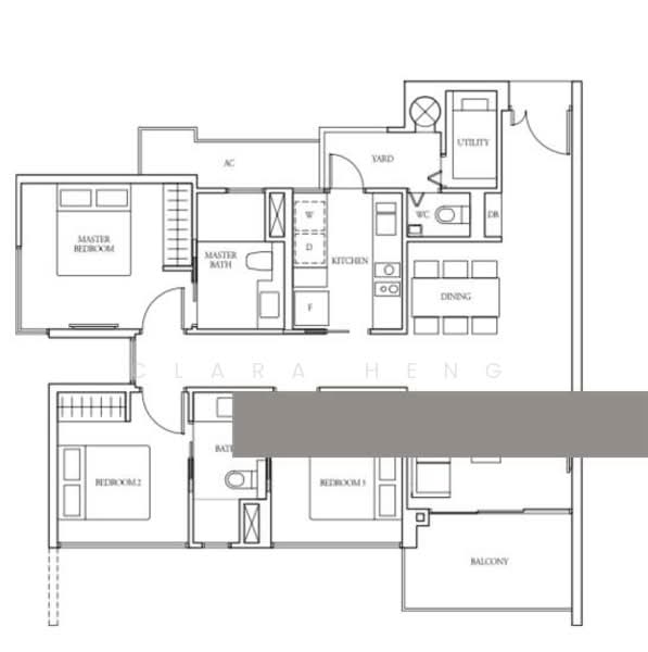 Bartley Ridge, 30 Mount Vernon Road, 3 Bedrooms, 1,044 sqft, Condominium For Sale, by Clara Heng, 23450533 - PropertyGuru.com.sg