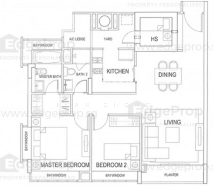 Urban Edge @ Holland V, 2 Ford Avenue, 2 Bedrooms, 969 sqft, Apartment For Rent, by Ivan Chong, 23453531 - PropertyGuru.com.sg