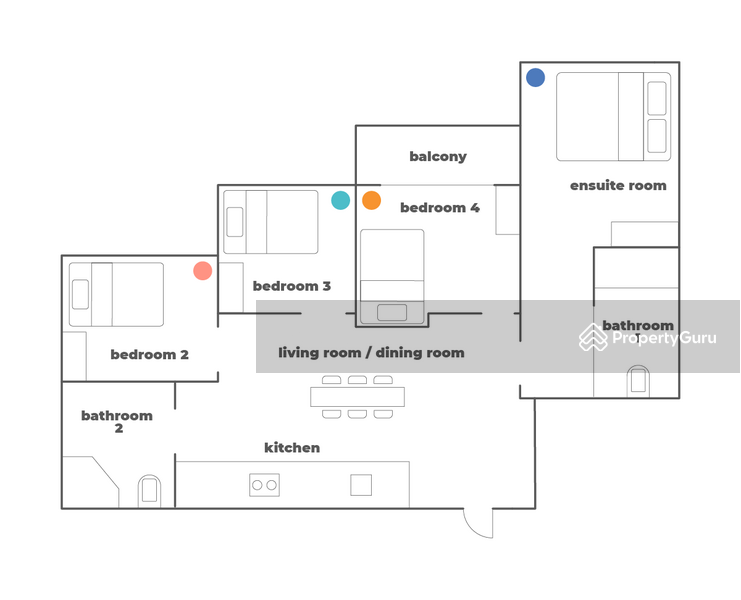 For Rent The Rise @ Oxley - Residences