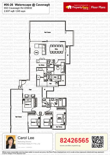 For Rent WaterScape @ Cavenagh