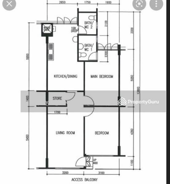 839 Yishun Street 81, 839 Yishun Street 81, 2 Bedrooms, 786 sqft, HDB Flat For Rent, by Valence Neoh, 23467427 - PropertyGuru.com.sg
