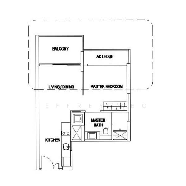 J Gateway, 2 Gateway Drive, 1 Bedroom, 474 sqft, Condominium For Sale, by Jeffrey Yeo, 23475950 - PropertyGuru.com.sg