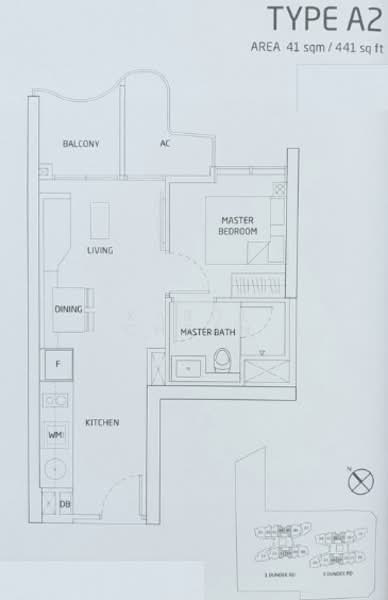 Queens Peak, 1 Dundee Road, 1 Bedroom, 441 sqft, Condominium For Rent, by Karol Cheah, 23481025 - PropertyGuru.com.sg