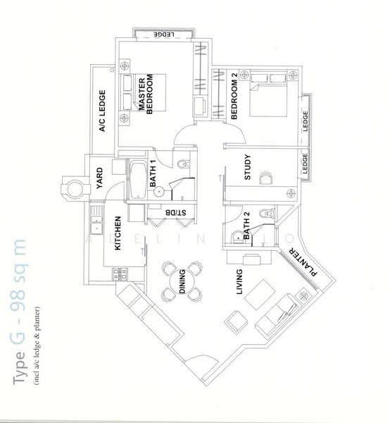 Edelweiss Park Condo, 86 Flora Road, Changi Airport / Changi Village, 3 Bedrooms, 1,055 sqft, Condominium For Rent, by Adeline Lo, 23482922 - PropertyGuru.com.sg