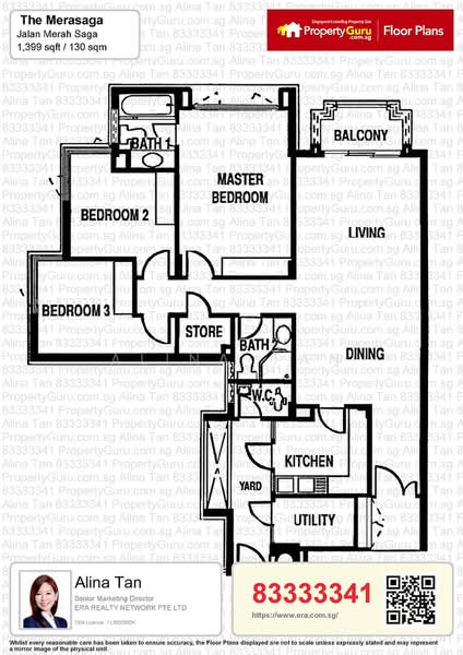 The Merasaga, 23 Jalan Merah Saga, 3 Bedrooms, 1,399 sqft, Condominium For Rent, by Alina Tan, 23491960 - PropertyGuru.com.sg