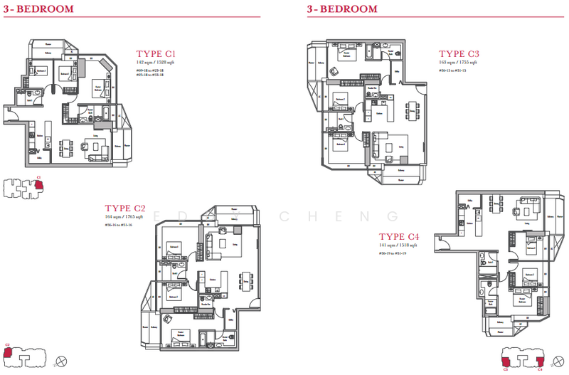 V on Shenton, 5 Shenton Way, 3 Bedrooms, 1,528 sqft, Condominium For Rent, by Eddy Cheng, 23493281 - PropertyGuru.com.sg