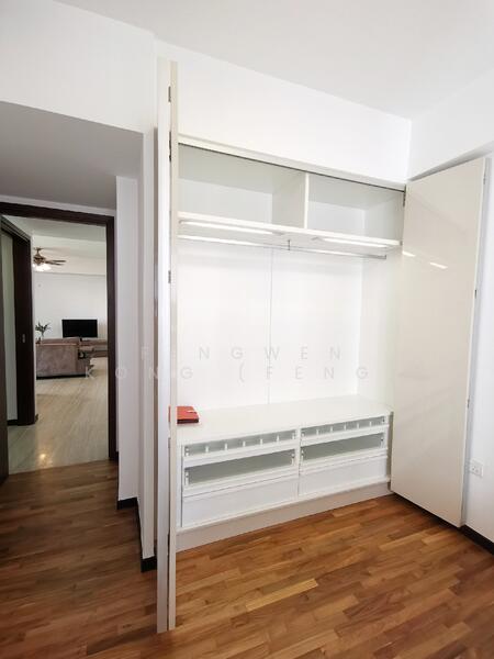 Master bedroom closet space