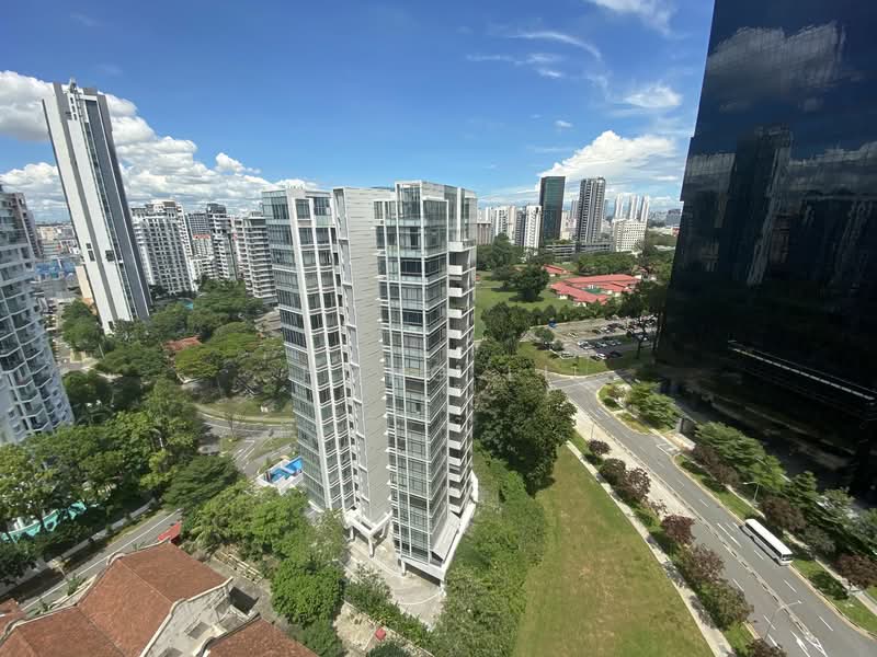 Zedge, 2 Akyab Road, 2 Bedrooms, 721 sqft, Condominium For Rent, by Hong Li, 23495465 - View from master room - PropertyGuru.com.sg