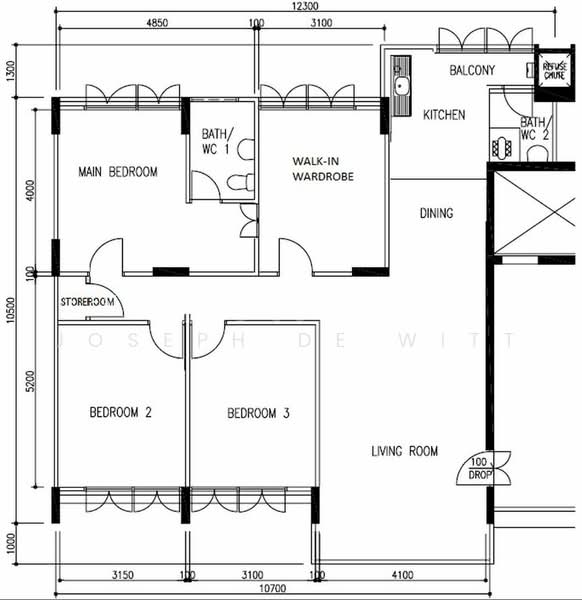90 Bedok North Street 4, 90 Bedok North Street 4, 3 Bedrooms, 1,259 sqft, HDB Flat For Rent, by Joseph de Witt, 23496099 - PropertyGuru.com.sg