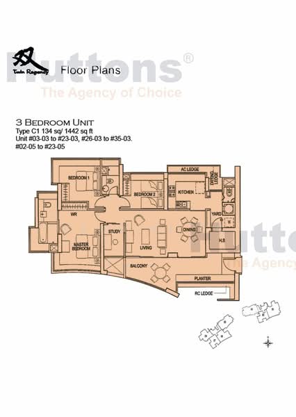 Twin Regency, 28 Kim Tian Road, 3 Bedrooms, 1,442 sqft, Condominium For Rent, by Pauline Lo, 23500096 - PropertyGuru.com.sg