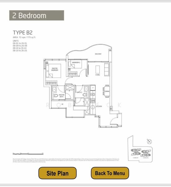 Queens Peak, Dundee Road, 2 Bedrooms, 773 sqft, Condominium For Rent, by Rob Leck, 23507924 - PropertyGuru.com.sg
