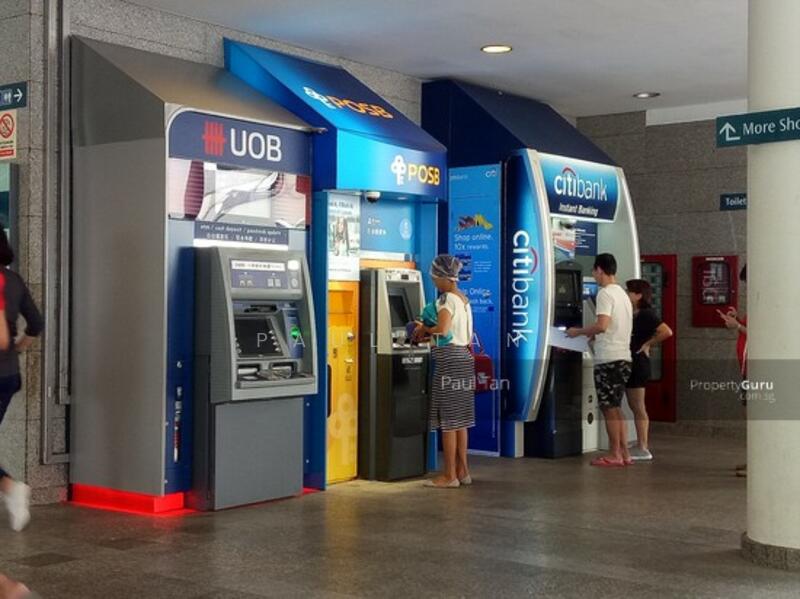 Simei MRT and ATMs